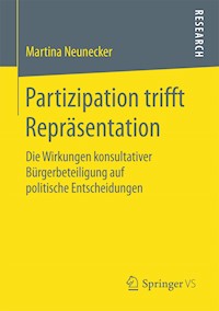 Partizipation trifft Repräsentation - Martina Neunecker - E-Book