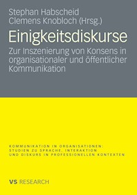 Einigkeitsdiskurse -  - E-Book