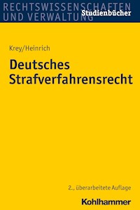 Deutsches Strafverfahrensrecht - Manfred Heinrich - E-Book