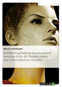 Sozialmanagement im Spannungsfeld zwischen Ethik der Sozialen Arbeit und wirtschaftlichem Handeln - Morris  Setudegan - E-Book