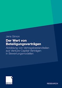 Der Wert von Beteiligungsverträgen - Jens Simon - E-Book