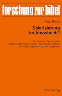 Solarisierung im Amosbuch? - Peter Riede - E-Book