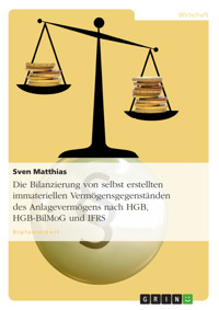 Die Bilanzierung von selbst erstellten immateriellen Vermögensgegenständen des Anlagevermögens nach HGB, HGB-BilMoG und IFRS - Sven Matthias - E-Book