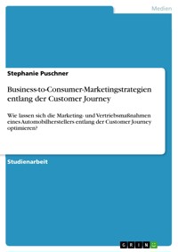 Business-to-Consumer-Marketingstrategien entlang der Customer Journey - Stephanie Puschner - E-Book