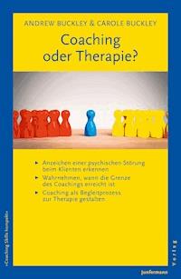 Coaching oder Therapie? - Andrew Buckley - E-Book