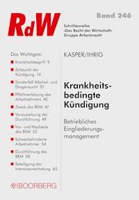Krankheitsbedingte Kündigung - André Kasper - E-Book
