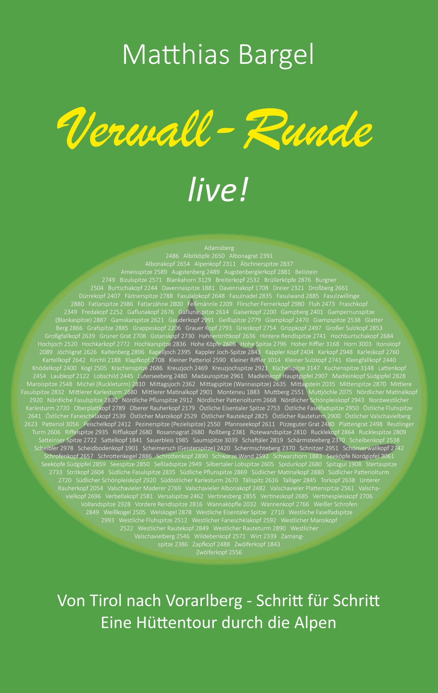 Verwall-Runde live! - Matthias Bargel - E-Book