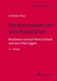 Das Kostenwesen der Gerichtsvollzieher, eBook - J. H. Schröder-Kay - E-Book