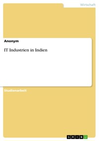 IT Industrien in Indien -  - E-Book