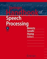 Springer Handbook of Speech Processing -  - E-Book