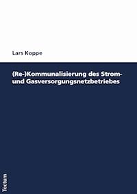 (Re-)Kommunalisierung des Strom- und Gasversorgungsnetzbetriebes - Lars Koppe - E-Book