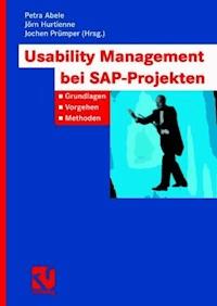 Usability Management bei SAP-Projekten -  - E-Book