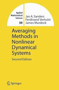 Averaging Methods in Nonlinear Dynamical Systems - Jan A. Sanders - E-Book
