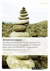 Die Balanced Scorecard als ein Instrument zur Früherkennung und Steuerung von Risiken in klein- und mittelständischen Unternehmen - Mohammad Sedaghat - E-Book