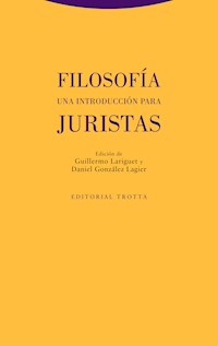 Filosofía. Una introducción para juristas - - E-Book