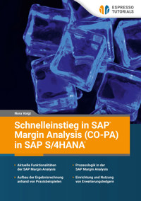 Schnelleinstieg in SAP Margin Analysis (CO-PA) in SAP S/4HANA - Nora Voigt - E-Book