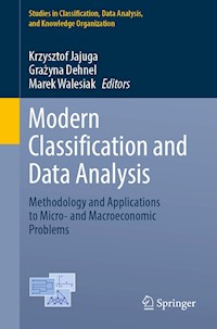 Modern Classification and Data Analysis -  - E-Book