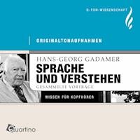Sprache und Verstehen - Hans-Georg Gadamer - Hörbuch