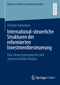 International-steuerliche Strukturen der reformierten Investmentbesteuerung - Christin Haberkorn - E-Book