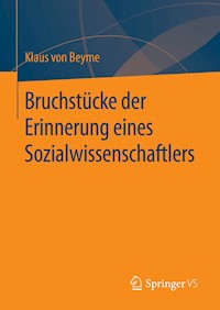 Bruchstücke der Erinnerung eines Sozialwissenschaftlers - Klaus von Beyme - E-Book