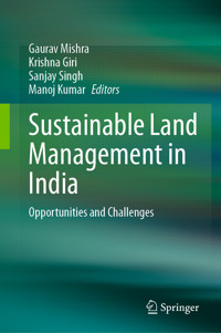Sustainable Land Management in India -  - E-Book
