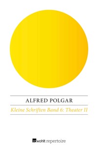 Theater II - Alfred Polgar - E-Book