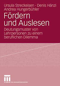 Fördern und Auslesen - Ursula Streckeisen - E-Book