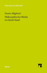 Philosophische Werke in einem Band - Dante Alighieri - E-Book