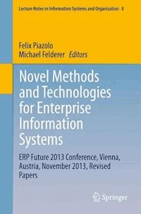 Novel Methods and Technologies for Enterprise Information Systems -  - E-Book