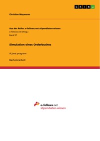 Simulation eines Orderbuches - Christian Maywurm - E-Book