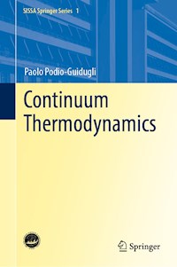 Continuum Thermodynamics - Paolo Podio-Guidugli - E-Book