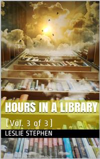 Hours in a Library - Leslie Stephen - E-Book