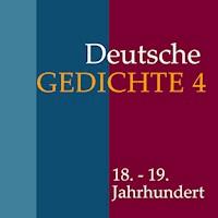 Deutsche Gedichte 4 - Christian Fürchtegott Gellert - Hörbuch