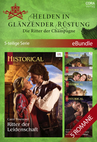 Helden in glänzender Rüstung - Die Ritter der Champagne (5-teilige Serie) - CAROL TOWNEND - E-Book