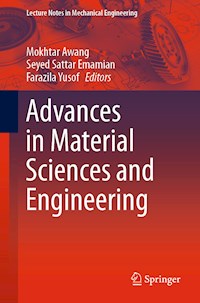 Advances in Material Sciences and Engineering -  - E-Book