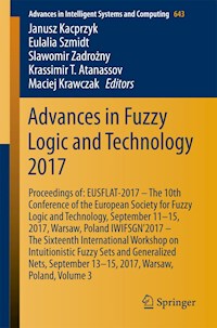 Advances in Fuzzy Logic and Technology 2017 -  - E-Book