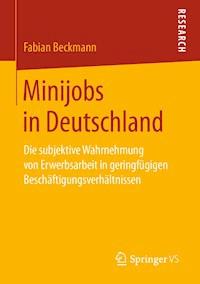 Minijobs in Deutschland - Fabian Beckmann - E-Book