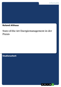 State-of-the-Art Energiemanagement in der Praxis - Roland Althaus - E-Book