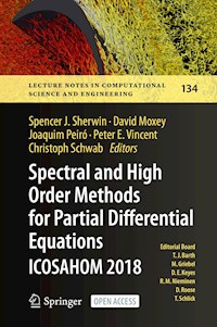 Spectral and High Order Methods for Partial Differential Equations ICOSAHOM 2018 -  - kostenlos E-Book