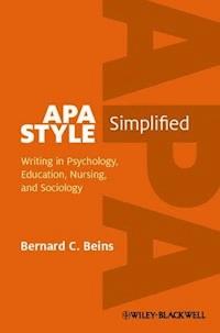 APA Style Simplified - Bernard C. Beins - E-Book