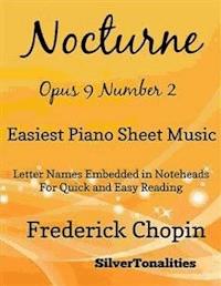 Nocturne Opus 9 Number 2 Easiest Piano Sheet Music - SilverTonalities - E-Book