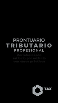 Prontuario Tributario Profesional 2025 - José Pérez Chávez - E-Book