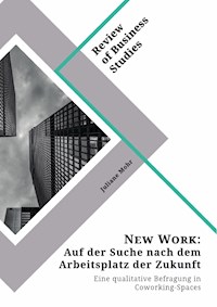New Work. Auf der Suche nach dem Arbeitsplatz der Zukunft - Juliane Mohr - E-Book
