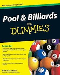 Pool and Billiards For Dummies - Nicholas Leider - E-Book