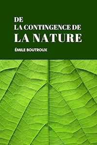 De la contingence des lois de la nature - Émile Boutroux - E-Book