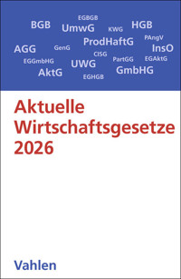 Aktuelle Wirtschaftsgesetze 2026 -  - E-Book