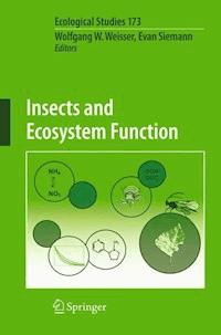 Insects and Ecosystem Function - - E-Book