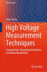 High Voltage Measurement Techniques - Klaus Schon - E-Book