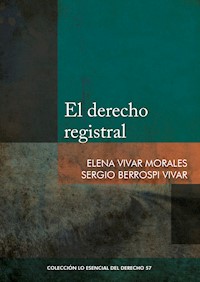 El derecho registral - Elena Vivar Morales - E-Book