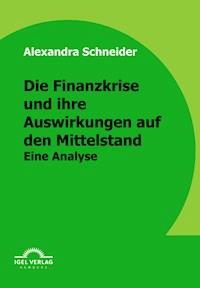 Die Finanzkrise und ihre Auswirkungen auf den Mittelstand - Alexandra Schneider - E-Book